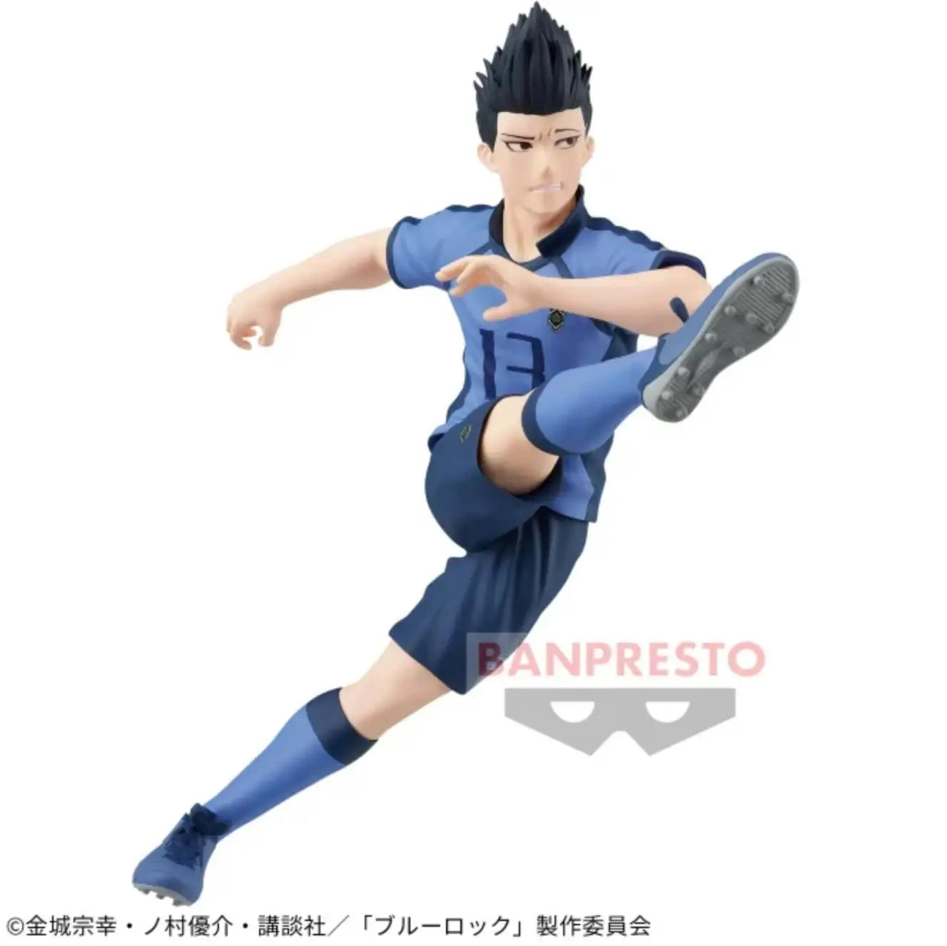 Bandai Original Banpresto Blue Jail Isagi Yoichi Bachira Meguru Chigiri Hyoma Nagi Seishiro Anime Model Figures Collect Toys