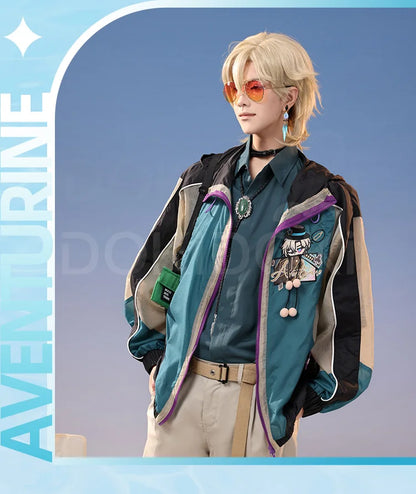 Aventurine Blade Robin Firefly Sparkle Feixiao Doujin Cosplay Costume Game Honkai: Star Rail DokiDoki-SR HSR Sunscreen Jacket