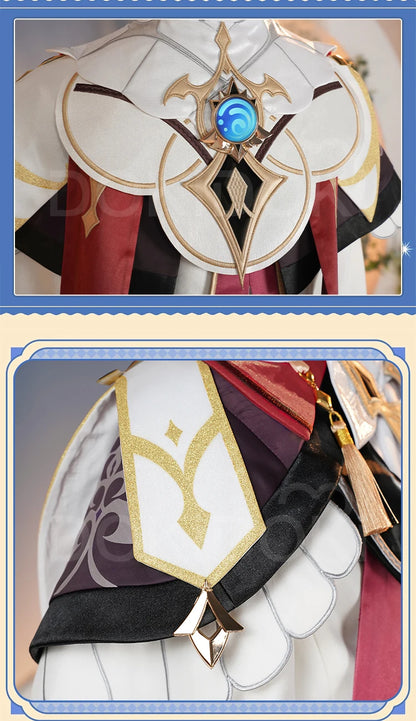 Dahlia Cosplay Costume Game Genshin Impact【S-2XL】DokiDoki-R Mondstadt Dahlia Cosplay Men Costume Halloween Plus Size