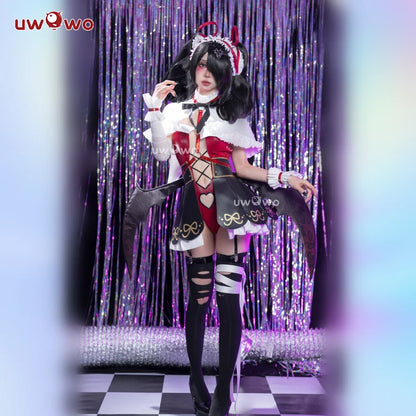 IN STOCK UWOWO Ame Cosplay Game Needyy Streamerr Overloadd Ame-Chan Magical Girl Fanart Cosplay Costume Halloween Costume