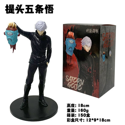 11cm New Gojo Satoru Anime Jujutsu Kaisen Action Figure Itadori Yuji Seated Noodle Stopper Model Toys Japanese Dolls Hobbies 