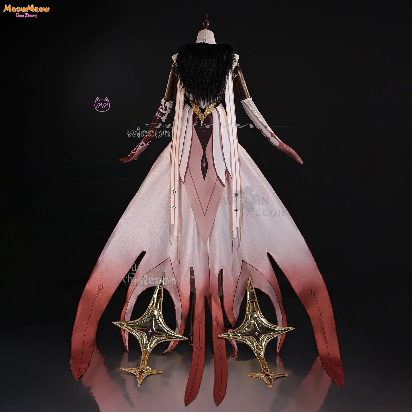Genshin Impact Asmoday Adult Jumpsuit Polyester Costume