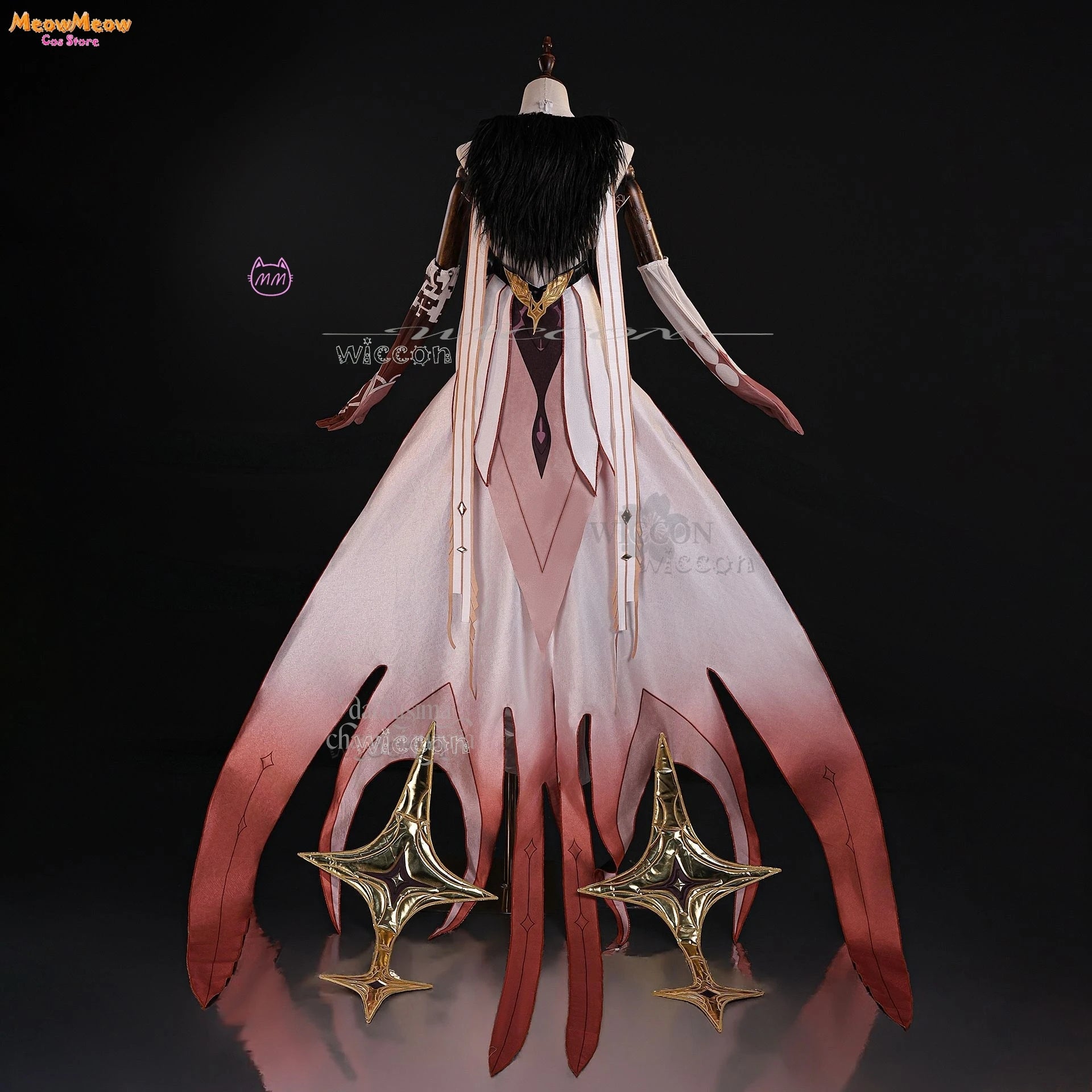 Genshin Impact Asmoday Adult Jumpsuit Polyester Costume