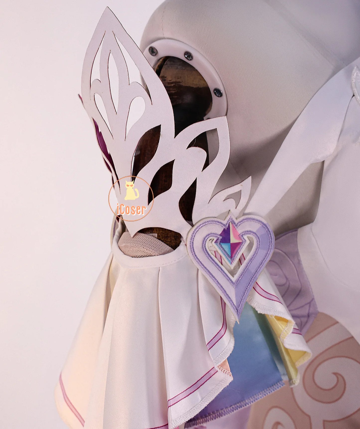 Honkai Star Rail Cyrene Cosplay Costume Wig Dress Headwear Earrings New Skin Outfit Elysia Amphoreus Halloween Party Women Girls