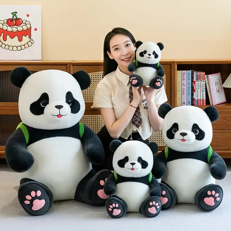 30-60cm Chinese Panda Plush Toy Chest Listing Super Full Soft Chinese National Treasure Animal Doll Children's Birthday Gift
