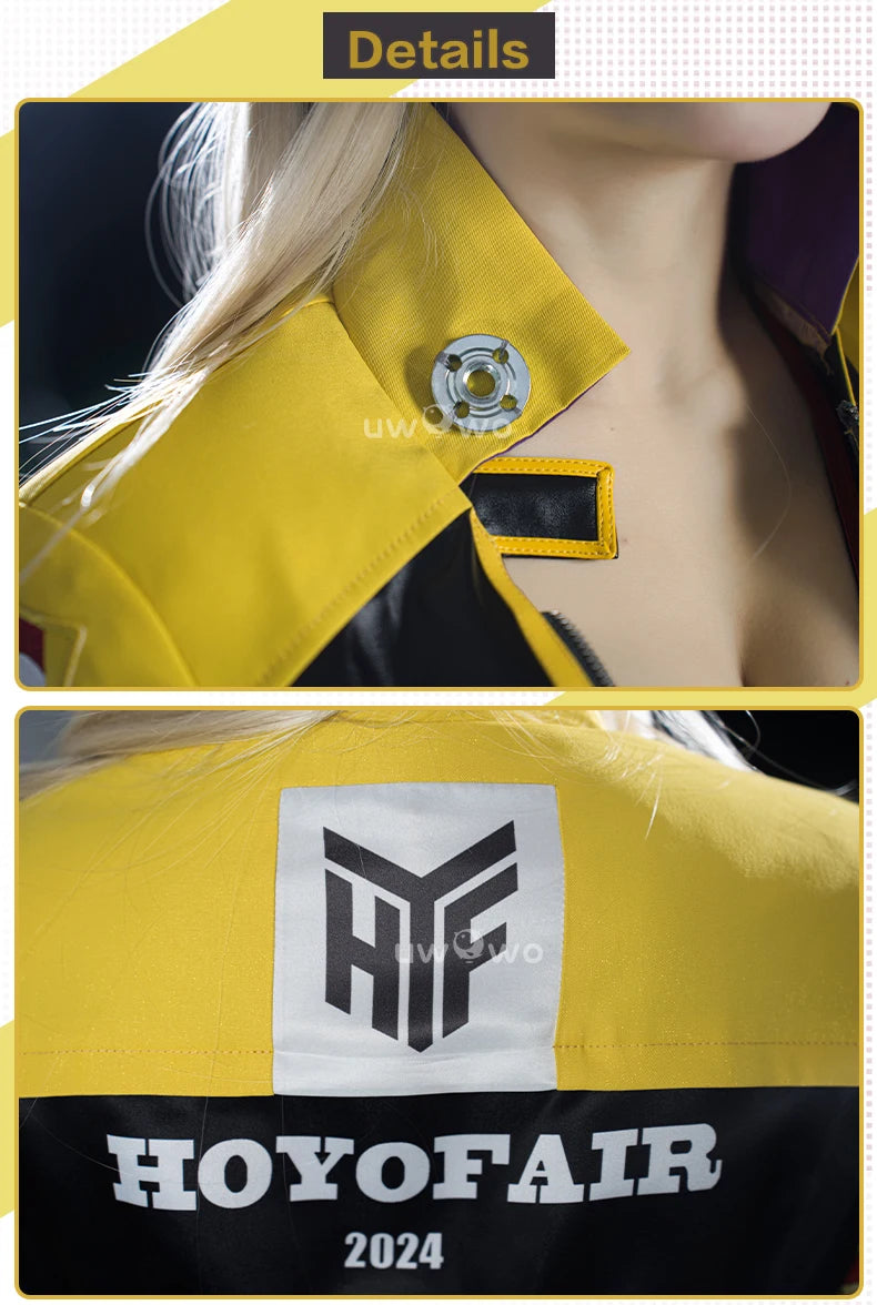 LAST BATCH UWOWO Genshin Impact Fanart Ningguang Auto Racing Suit Cosplay Costume