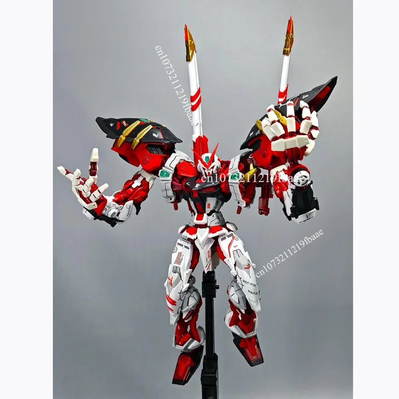 DABAN 8814 Astray Red Frame MG 1/100 MB MBF-P02 Orangutan Arm With Sword Hilt Assembly Model Kit Action Figure Model Toy Robot