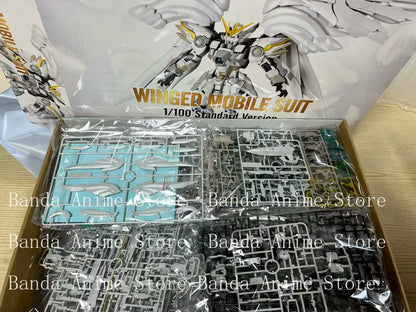 Daban 8827 MG 1/100 Wing Snow White Prelude Fix Model Kit XXXG-00YSW Assembly Action Figure Plastic Custom Toy