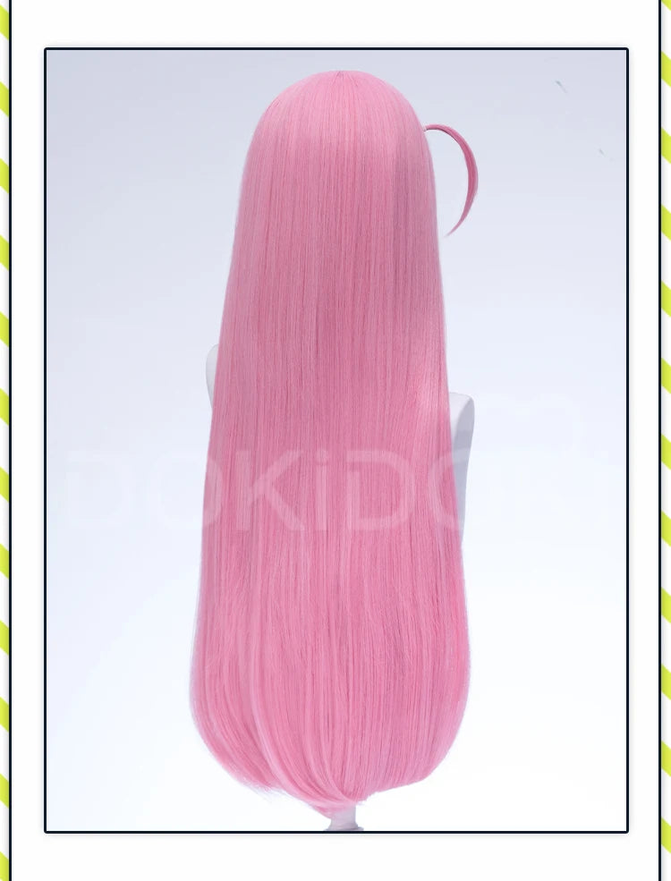 IN STOCK Gotou Hitori Wig Anime Bocchi the Rock! DokiDoki Cute Pink Short Hair Gotou Hitori Childhood Women Cosplay Wig