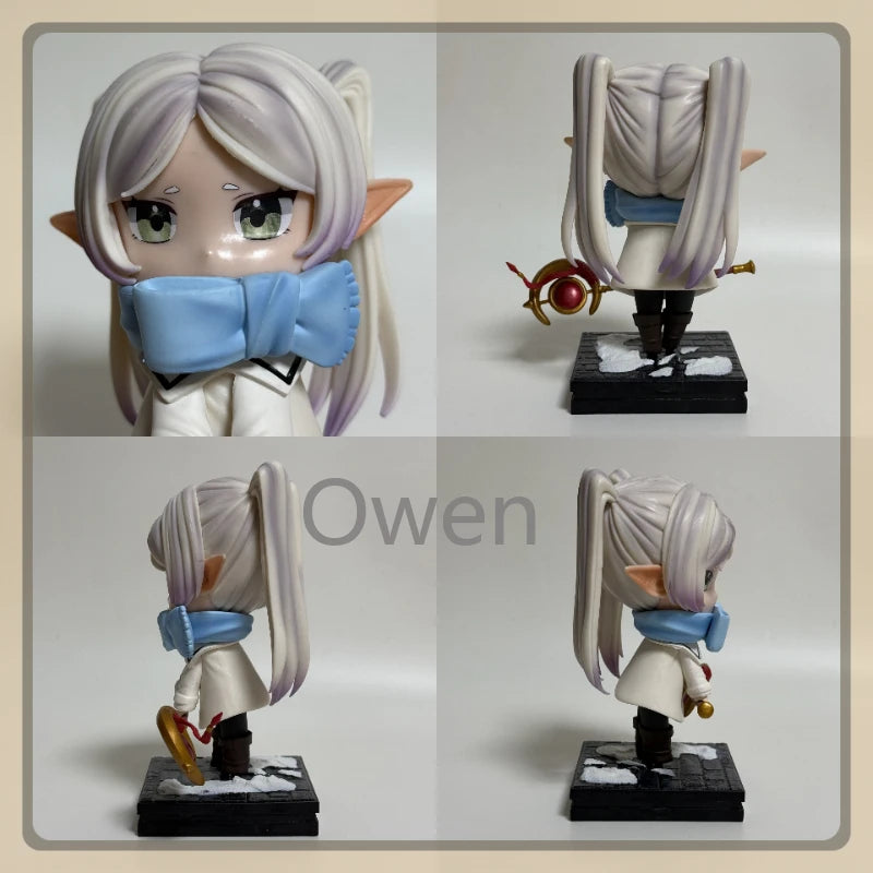 Cute Frieren Anime Figurine Frieren:Beyond Journey's End Beautiful Girl Action Figures PVC Collection Decoration Model Toy Gifts