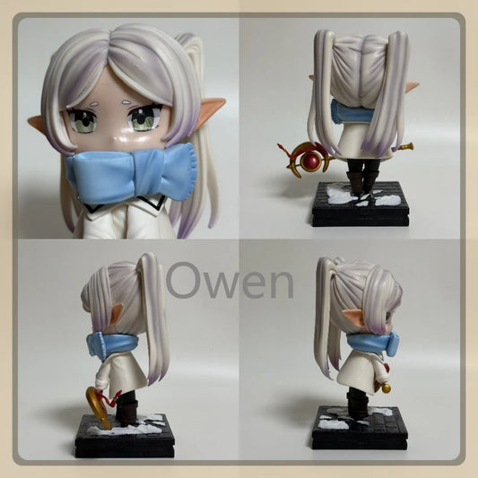 Cute Frieren Anime Figurine Frieren:Beyond Journey's End Beautiful Girl Action Figures PVC Collection Decoration Model Toy Gifts