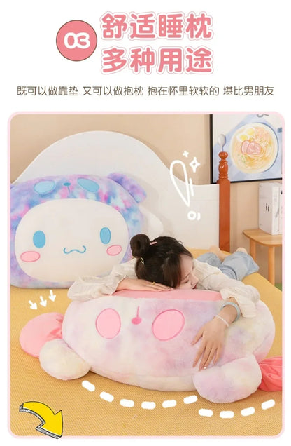New Sanrio Plush Kuromi Plush Toys Kawaii Cute Cartoon Plush Toys Lovely Anime Pillow Stuffed Doll Kids Girl Toy Birthday Gift