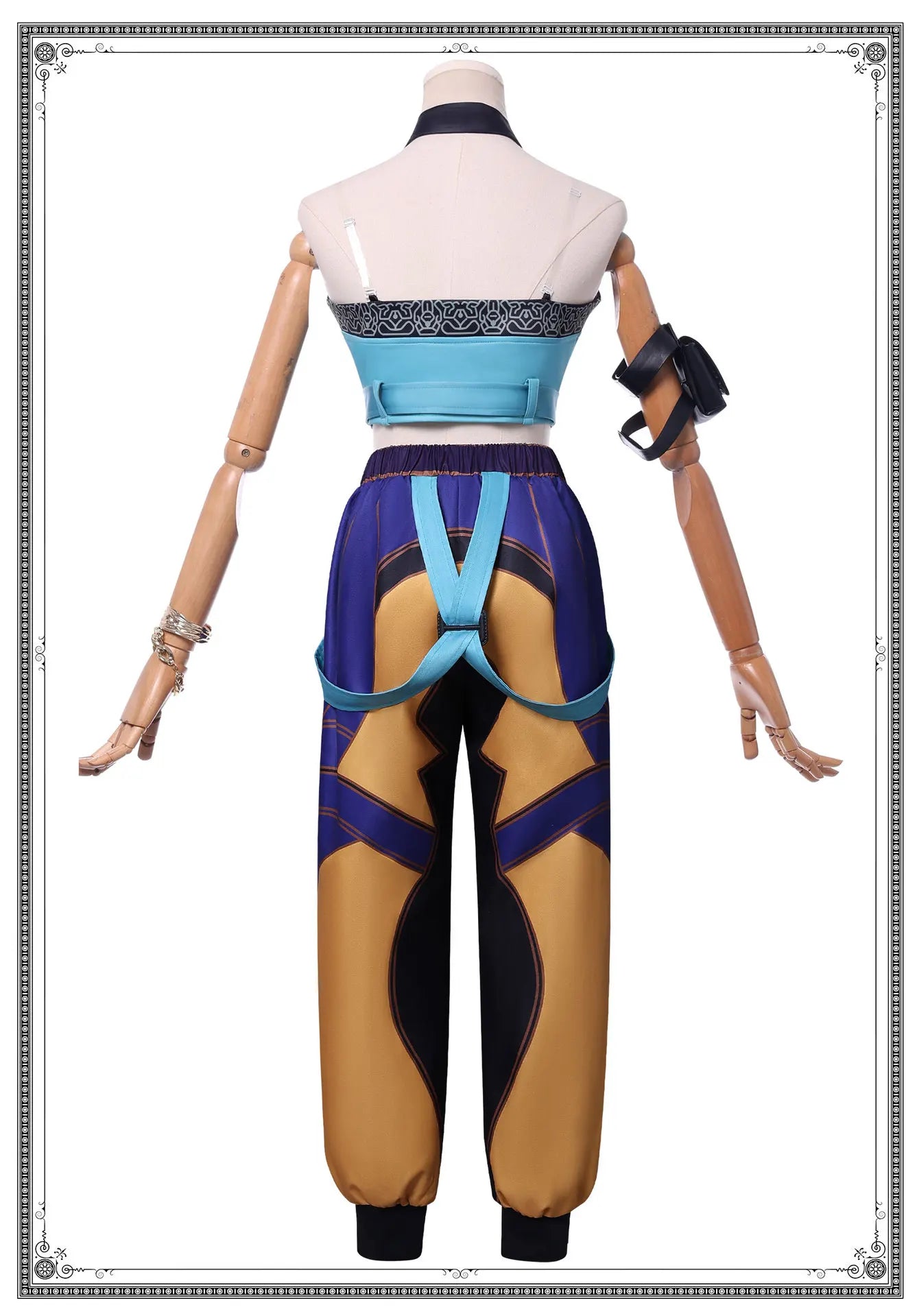 Anime Movie KPop Demon Hunters Zoey Cosplay Costume Uniform Huntrix Rings Earrings Festival Halloween Party for Women Girls Prop