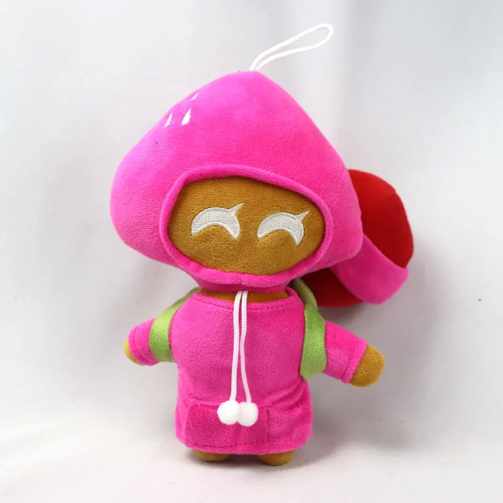 23cm Cookie Run Kingdom Plush Shadow Milk Cookie Run Kingdom Toy Shadow Milk Cookie Doll Plushie Merch Soft Toy Children Gift