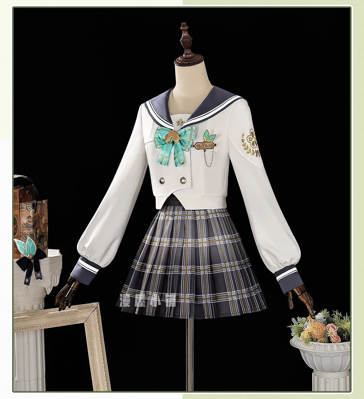 Honkai Star Rail Firefly Cosplay Costume Spring Missive Outfit JK Uniform Headwear Halloween Party Women Girls Carnival iCoser