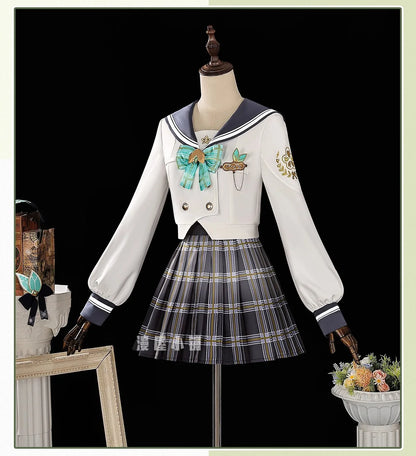 Honkai Star Rail Firefly Cosplay Costume Spring Missive Outfit JK Uniform Headwear Halloween Party Women Girls Carnival iCoser