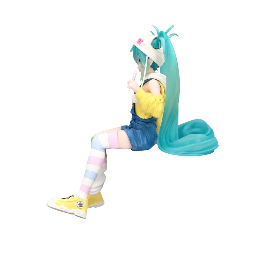 20cm/7.87in Hatsune Miku Anime Figure Kawaii Fairy Tales Miku Action Figure Lollipop Girl Figurine PVC Collection Model Doll Toy