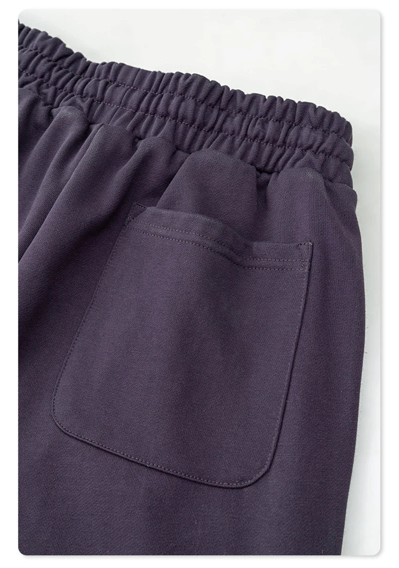 ZODF 2024 Autumn Winter Unisex Solid Sweatpants Heavyweight 440gsm Casual Loose Fit Sport Joggers HY0890