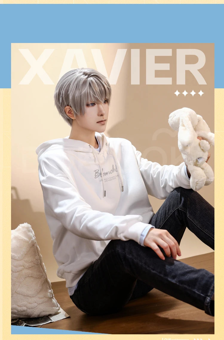 IN STOCK Xavier Cosplay Costume Game Love and Deepspace DokiDoki-SR Men Causal Wear Xavier Daily Hoodie Shen Xinghui