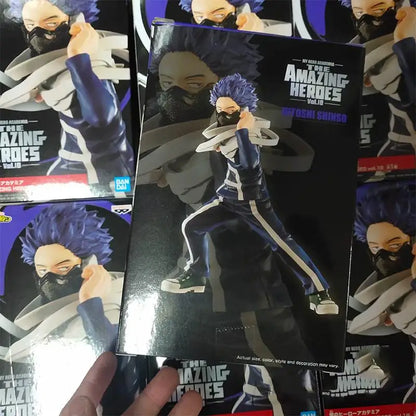Bandai Original Banpresto My Hero Academia The Amazing Heroe Shota Aizawa Hitoshi Shinso Bravegraph Model Figure Gifts