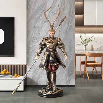 93cm Anime Monkey Figure SonGoku Garage Kit Resin Material Figurine Action Figures Model Children Toy Gift Collectible Figurines