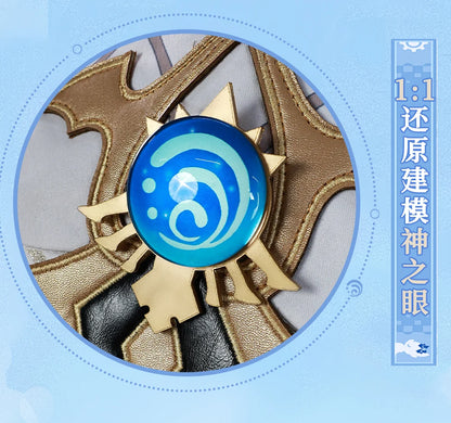 Genshin Impact Dahlia Cosplay Costume Wig Uniform Cloak Jacket Hat New Skins Outfit Halloween Party Women Men Role Play iCoser