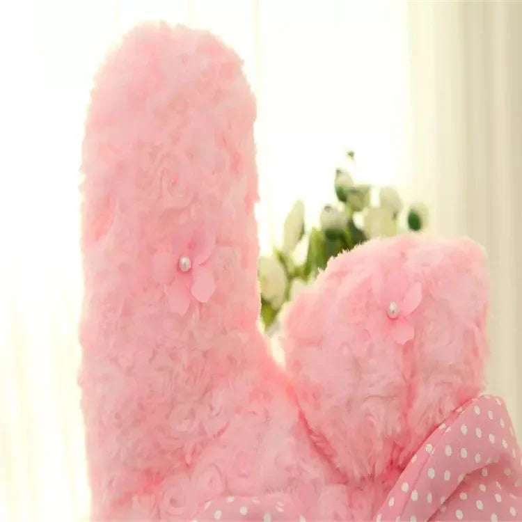 Aoger Kawaii Hello Kitty Rose Velvet Plush Melody Pillow Plushie Toy Soft Pillow Decorative Doll Bedding Kids Birthday Gift