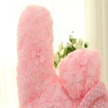 Aoger Kawaii Hello Kitty Rose Velvet Plush Melody Pillow Plushie Toy Soft Pillow Decorative Doll Bedding Kids Birthday Gift