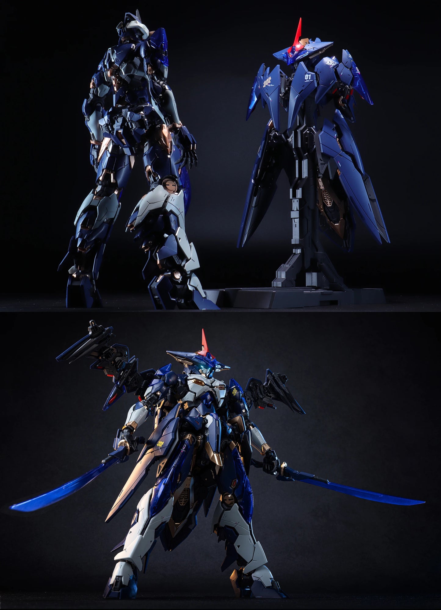 【New product】XIAOT BURNING STEEL HEAVY INDUSTRY DP ESCORT AGENCY PROJECT 01 LING YAO MG 1/100 anime doll Assembly Mecha Model