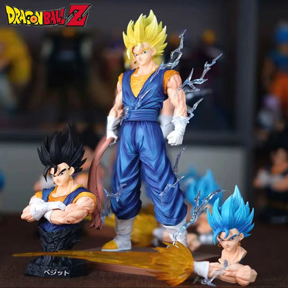 32cm/12.6in Dragon Ball Vegetto PVC Action Figure Statue Desktop Ornament Model Toy Gift