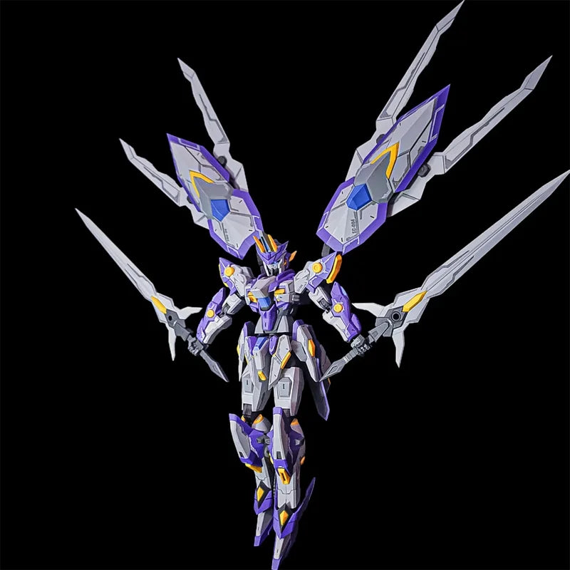 SNAA 1/144 SC-004 Aegis Knight Achilles Series Assembly Model Mecha Action Figure ABS Frame Detachable Collectible Toy