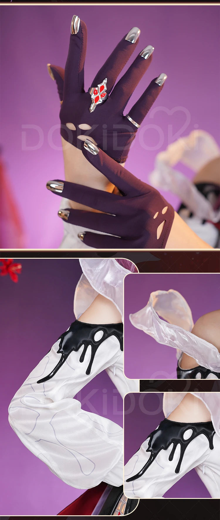 Evernight Cosplay Costume Game Honkai: Star Rail DokiDoki-R HSR March 7th SP Halloween Evernight Cosplay Costume Amphoreus