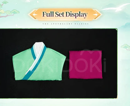 IN STOCK Maomao Jinshi Cosplay Costume Anime The Apothecary Diaries Cosplay【S-2XL】DokiDoki-N Women Men Mao Mao Plus Size