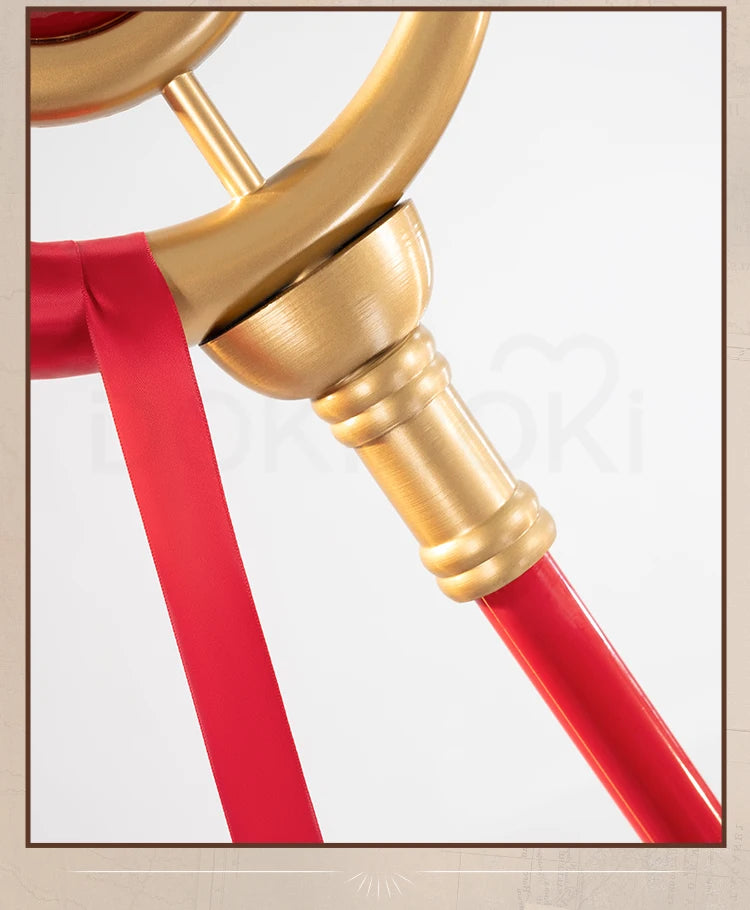 Frieren Fern Ubel Stark Cosplay Props Anime Frieren: Beyond Journey's End DokiDoki Mace 160cm Fern Frieren Prop Detachable