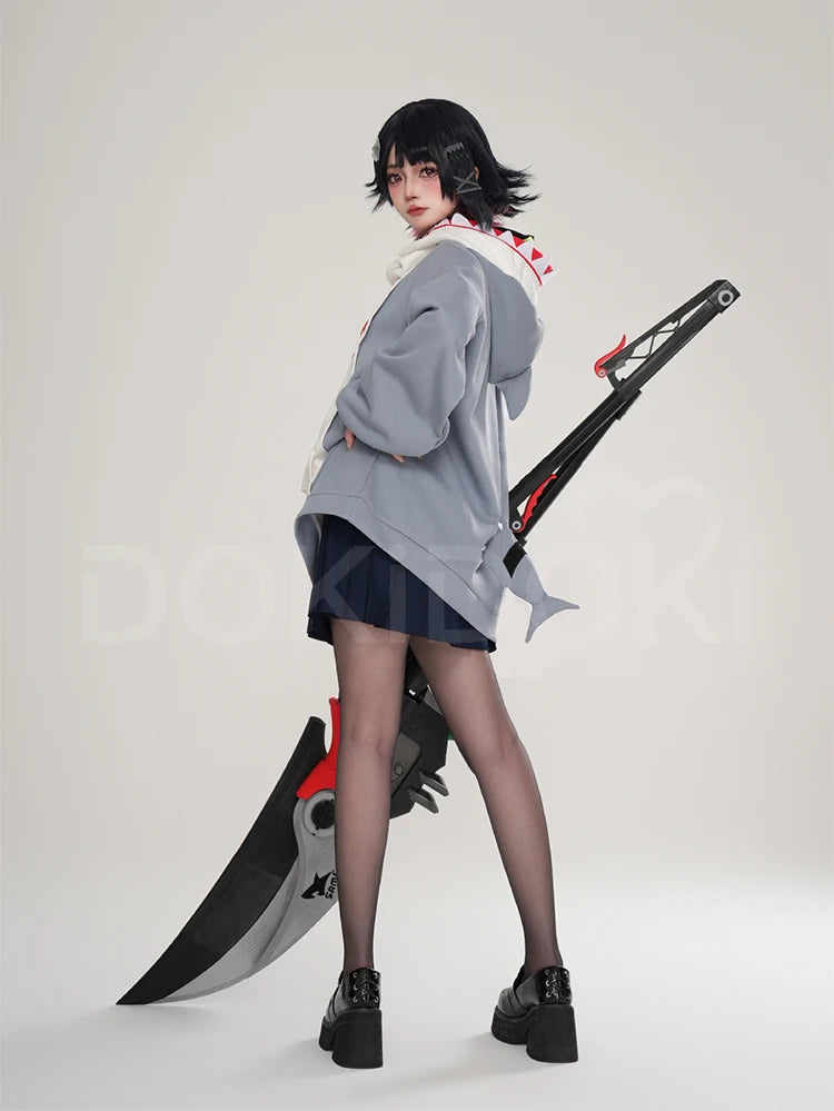 IN STOCK Eous Sharkboo Bangboo Luckyboo Doujin Cosplay Costume Game Zenless Zone Zero【S-3XL】DokiDoki-R Women Hoodie Plus Size