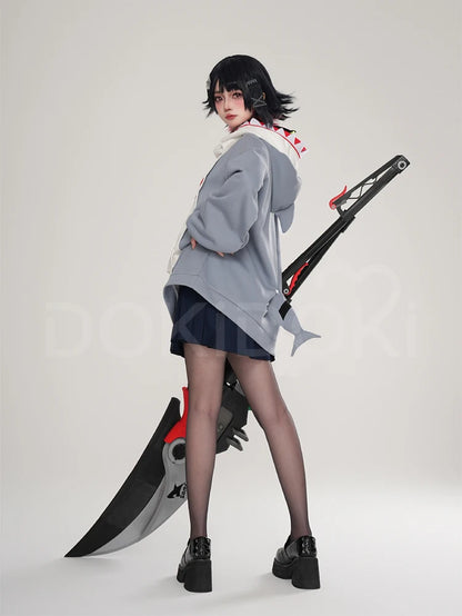 IN STOCK Eous Sharkboo Bangboo Luckyboo Doujin Cosplay Costume Game Zenless Zone Zero【S-3XL】DokiDoki-R Women Hoodie Plus Size