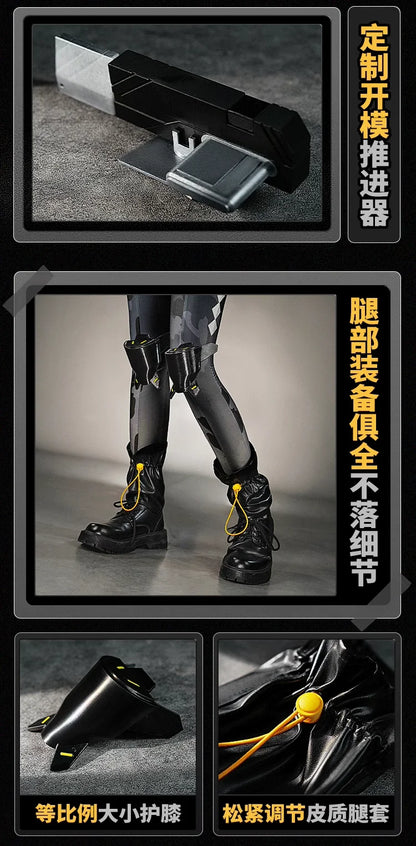 Zenless Zone Zero Trigger Cosplay Costume Wig Uniform Hairpin Obol Squad Halloween Party for Women Girls Carnival Props iCoser