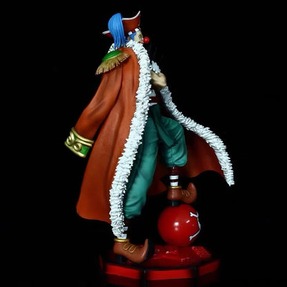 One Piece Clown Buggy Anime Figure Four Emperors Figures Pvc Gk Statue Model Collection Desktop Ornament Children Toys Gift