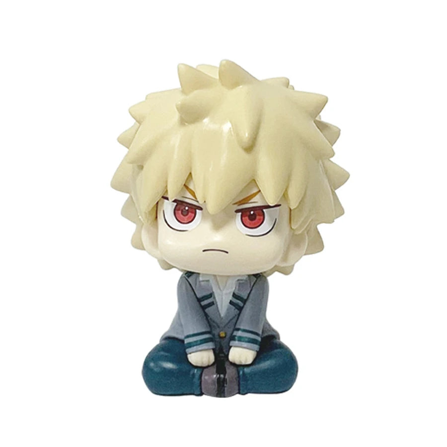 21cm Boku no Hero Academia Anime Figure Bakugo Katsuki Action Figure Midoriya Izuku/Todoroki Shoto Figurine PVC Collection Toys