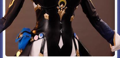 Honkai Star Rail Cipher Cosplay Costume Wig Dress Cifera Tail Amphoreus Luminous Props Halloween Party Women Girls Metal Props