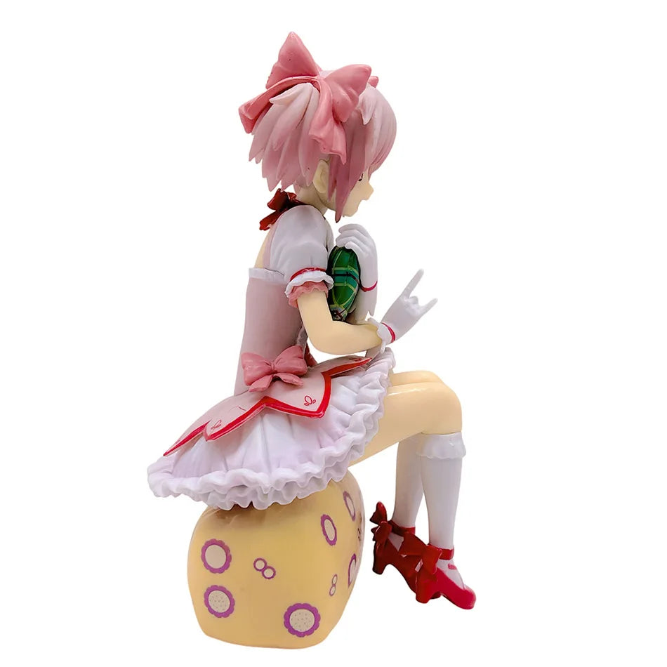 New Arrival Magical Girl Madoka Anime Movie Merch | Cute Noodle Stopper - Collectible Series Figurine, Desktop Decoration
