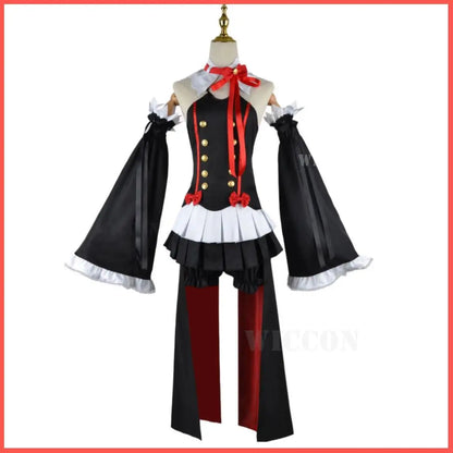 Seraph Of The End Krul Tepes Cosplay Costume Set Polyester