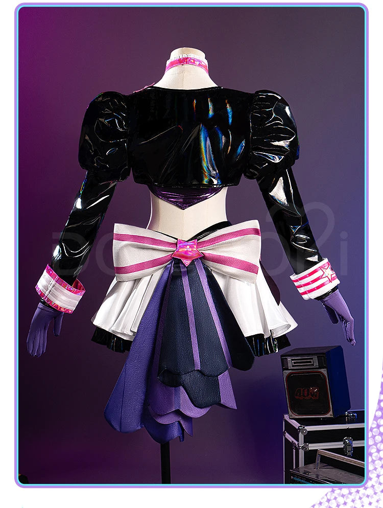 IN STOCK Rinn Lenn Lukaa Cosplay Costume【XS-2XL】DokiDoki-R Women Men Cute Short Dress Costume Muse Dash Rinn Cosplay Plus Size