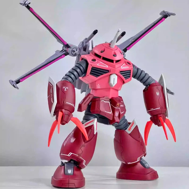 HG 1/144 Justice Z’Gok Aslan Action Figure Mecha Warrior High Detail Detachable Parts Assembly Model Toy Collectible GK