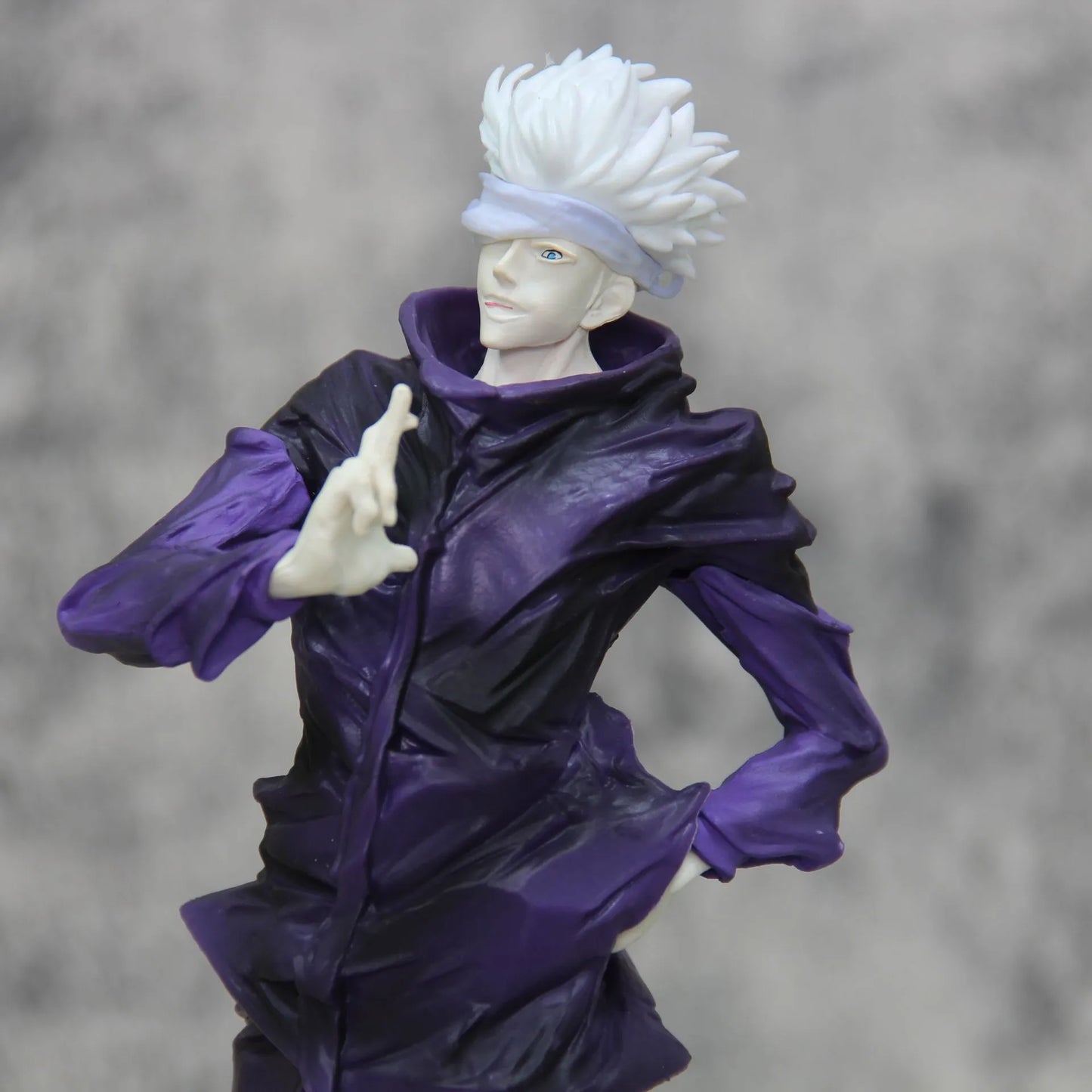 25CM Anime Jujutsu Kaisen Satoru Gojo Figure UNO Unlimited Space Fighting Posture Model Toy Gift Collection Action Figure PVC