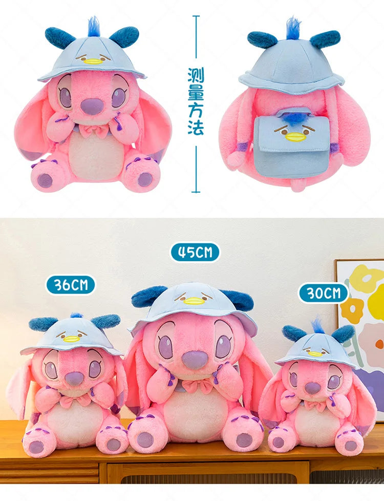 30/40/50cm Big Size Disney Stitch Anime Plush Stuffed Doll Kawaii PigletPlushies Room Decoration Children's Pillow Holiday Gifts