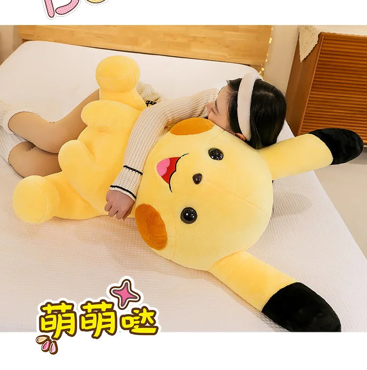 35-70CM Big Size Sitting Pikachu Plush Pokemon Cartoon Anime Peluche Kawaii Ornament Stuffed Animal Children's Toys Gifts
