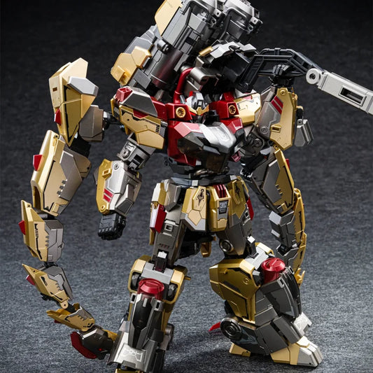 BRONTOSOLID TA-LYL004 Legendary Class Alloy Frame Metal Skeleton Action Figure Fully Poseable Mecha Warrior Assembly Model Gifts