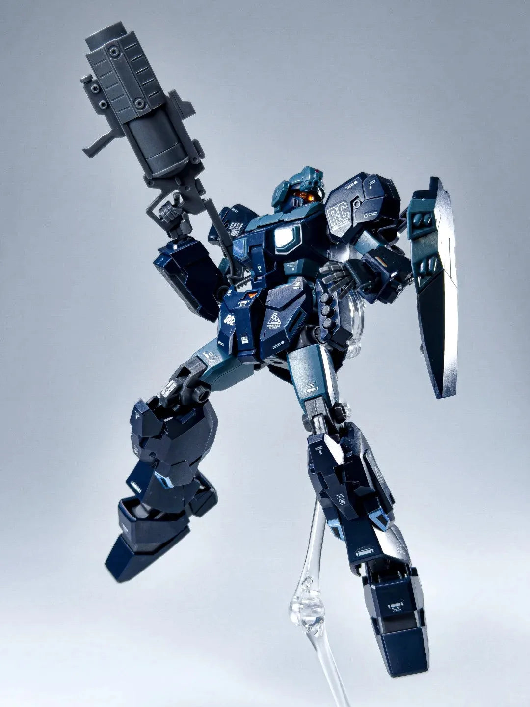 BAOBAO Jesta J4 RGM-96Xs HG 1/144 Team BC Assembly Model Kit Action Figure Plastic Model Toy Robot Gifts