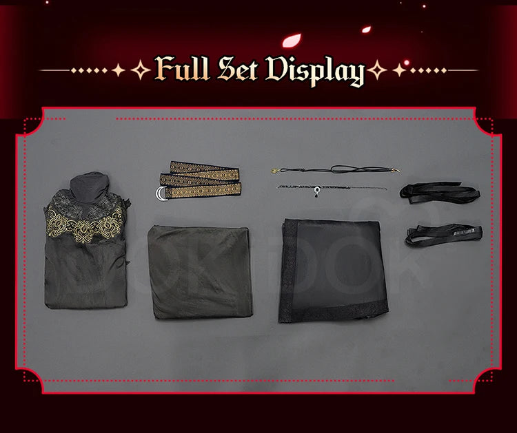 IN STOCK The Fire Keeper Cosplay Costume Game Dark Souls【S-3XL】DokiDoki-R Women Halloween Fire Keeper Cape Eye Mask Plus Size